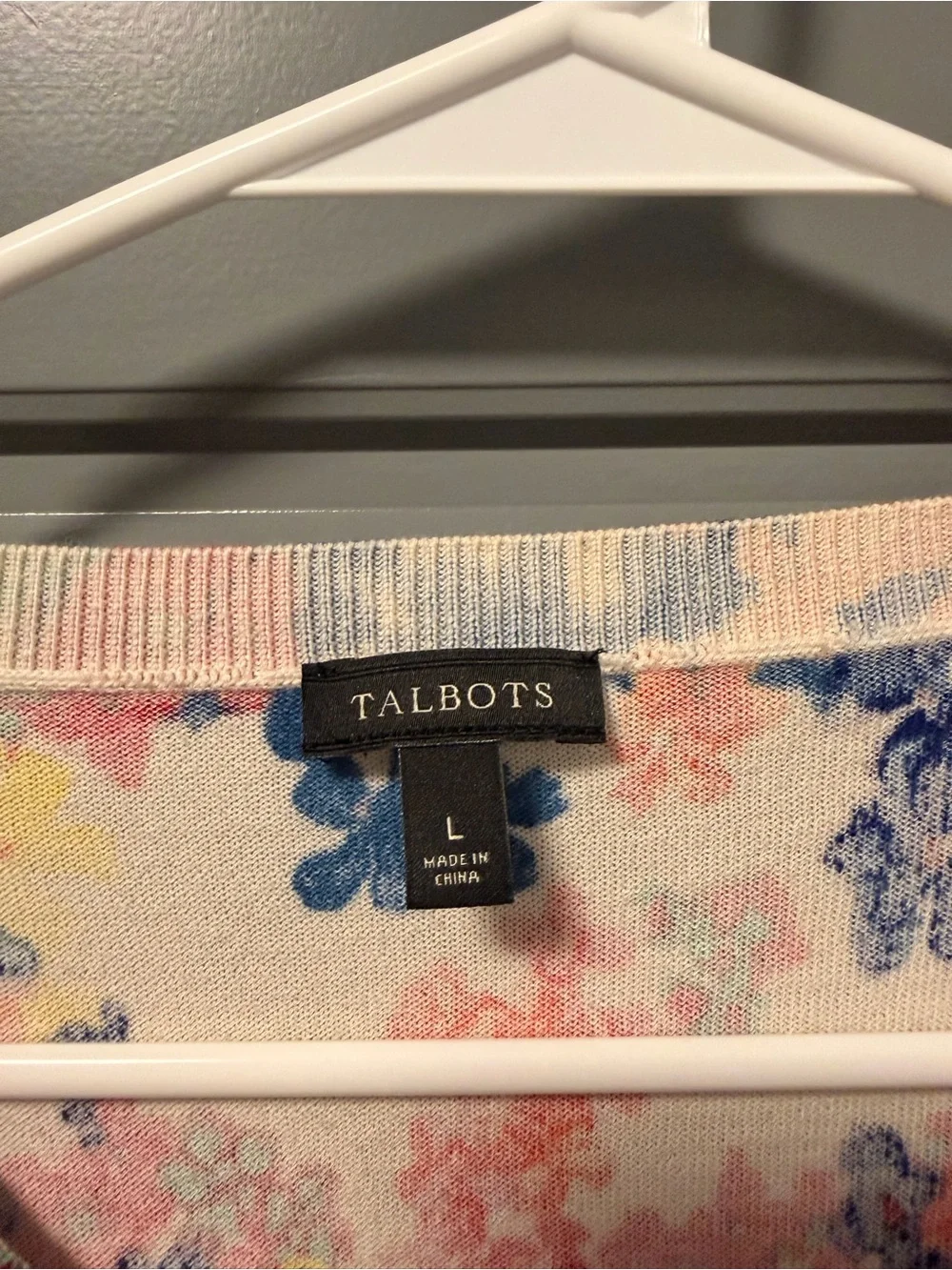 Talbots multicolor floral